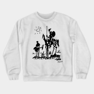 Don Quichotte by Pablo Picasso Crewneck Sweatshirt